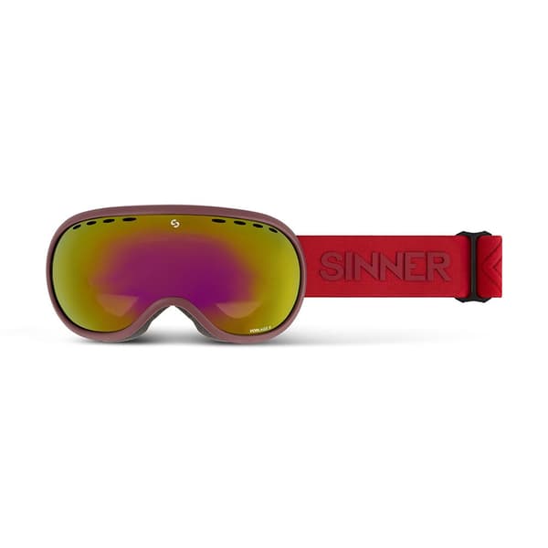 Sinner Vorlage S Skidglasögon Double Full Red Mirror Vent/CAT3