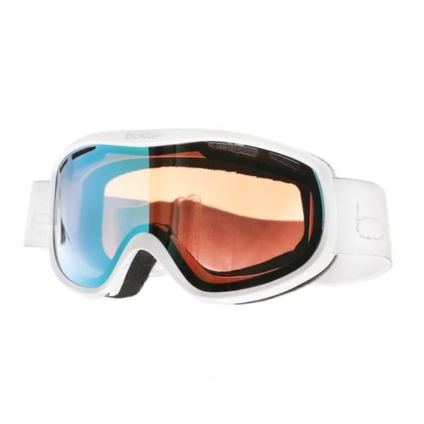 BOLLE Sierra Shiny Skidglasögon - Dam - Vit och Silver