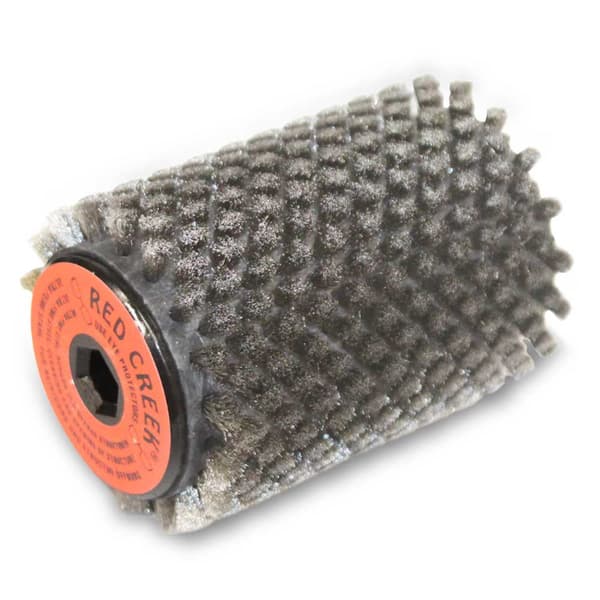 Vola Harjata Nylon Red Creek 100 Mm Hopeinen