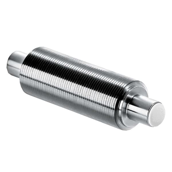 Vola Strukturrulle Lineal Medium Silver