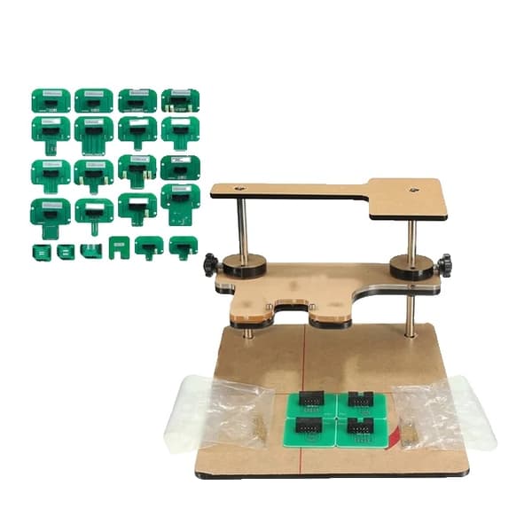 LED BDM ramme, 22 stk. adapter, 4 stk. probepenne, LED BDM FRAME BDM And 22Pcs