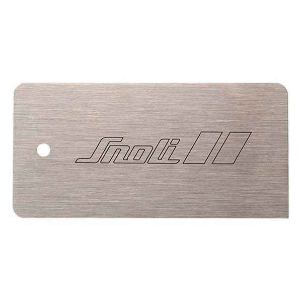 metallsickel alpinskidor, SNOLI METALL WAX SCRAPING BLADE