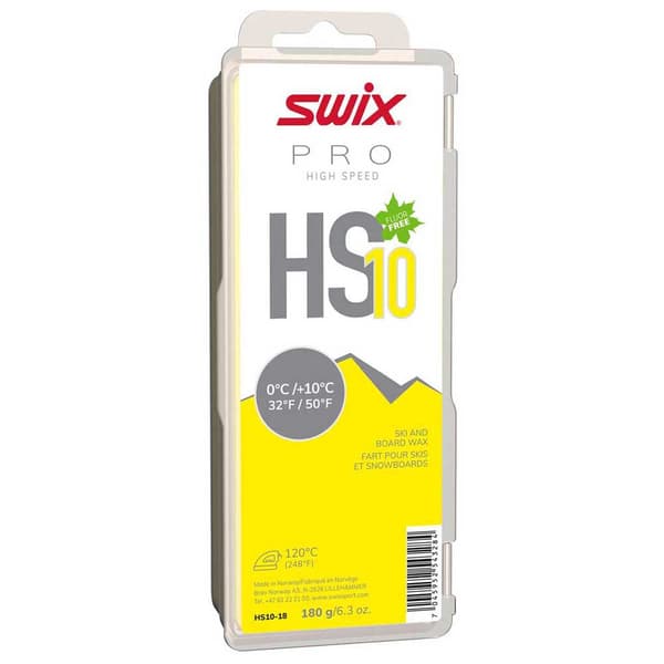 Swix Brädevax Hs10 0ºc/+10ºc 180 G Gul,Vit