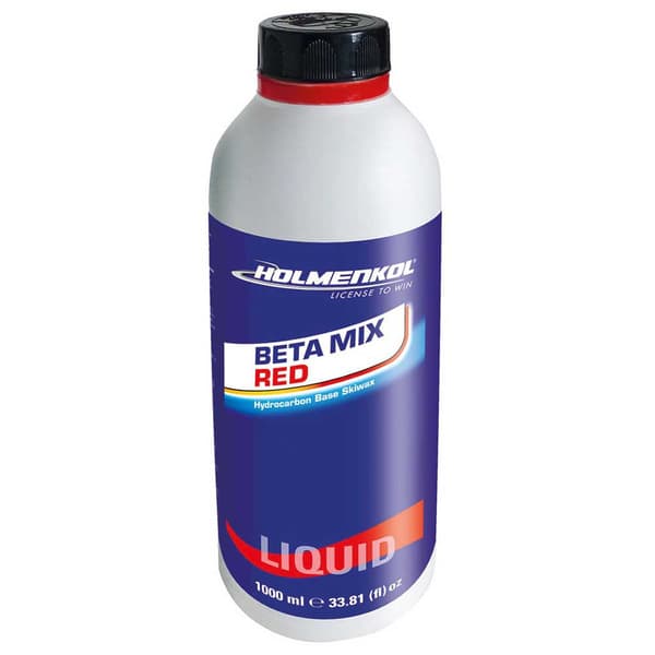 Holmenkol Flydende Voks Betamix Red Liquid +4°c/-14°c 1000 Ml Rød