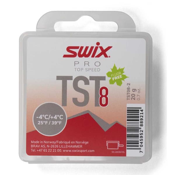Swix Röd-ts8 Turbo 4°c/+4°c 20g Vax Durchsichtig