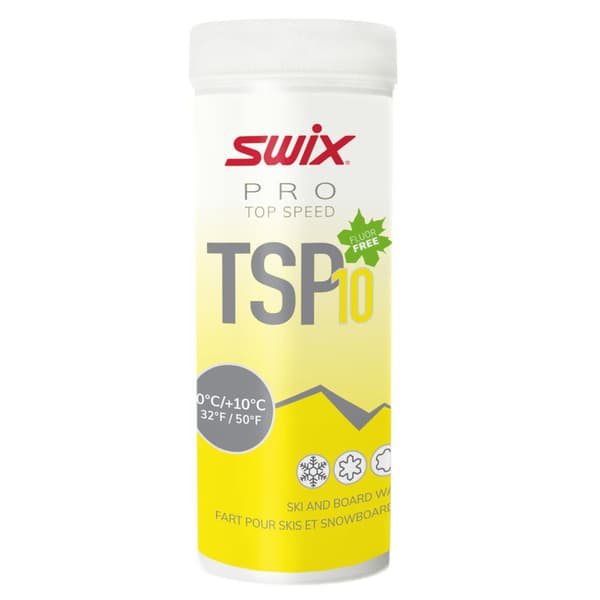Swix Tsp10 0°c/+10°c 40g Wax Gul