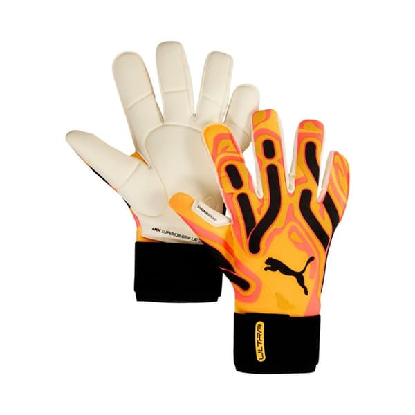 Puma Ultra Ultimate Hybrid Sun Målvaktshandskar Orange 41858 09 11