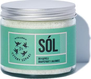 Mydlarnia Four Starlings Four Starlings Bath salt Grapefruit and Juniper - 320 g