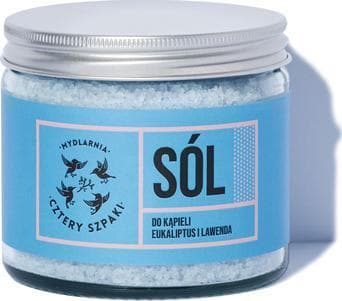 Mydlarnia Four Starlings Four Starlings Bath Salt Eucalyptus and Lavender - 320 g