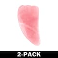 Miniatyrbillede 7 af 7: Naturlig Gua Sha Sten - Ægte mineralsten – Rose Quartz