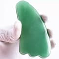 Miniatyrbillede 4 af 7: Naturlig Gua Sha Sten - Ægte mineralsten – Grøn Jade