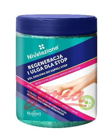 Farmona Nivelazione Legeringar örtsalt fotbad "Regeneration och lättnad stopp" 600g