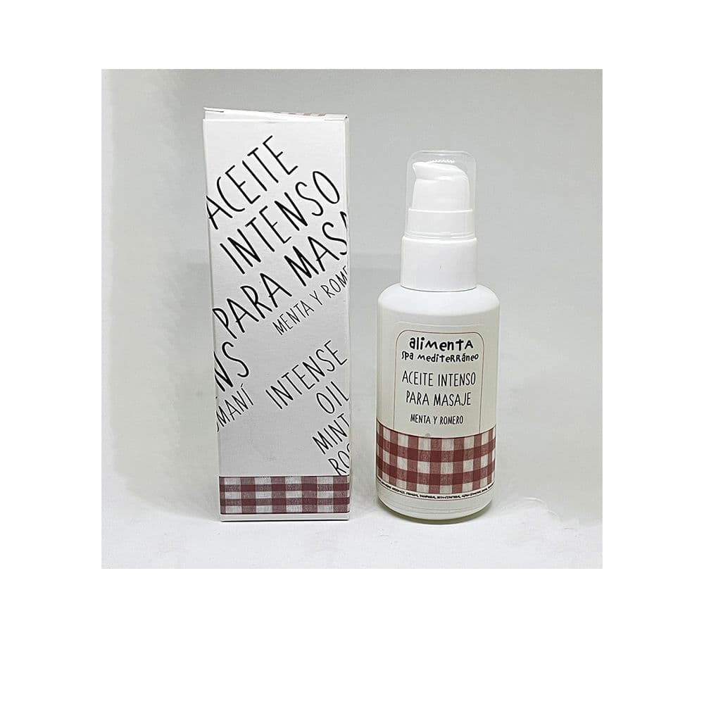 Återfuktande olja Alimenta Spa Mediterráneo Intense Mint Rosmarin (100 ml)