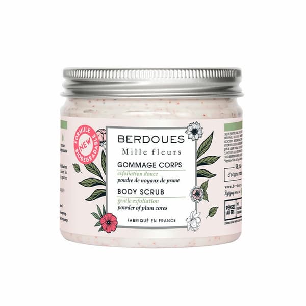 Kropps eksfoliator Berdoues Mille Fleurs (200 ml)