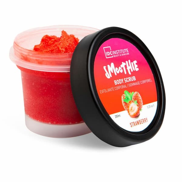Kropps eksfoliator IDC Institute Smoothie Jordbær 200 ml