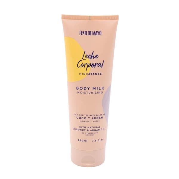 Body lotion Flor de Mayo Kokosnøtt Fuktighetsgiver Argan (230 ml)