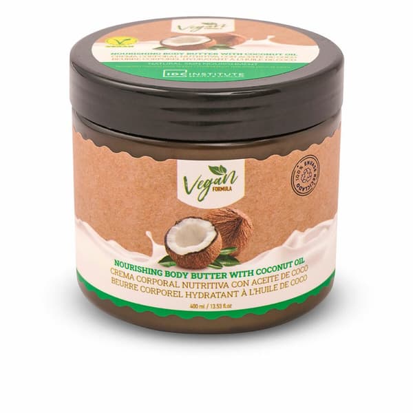 Kroppskrem IDC Institute Vegan Kokosnøtt (400 ml)