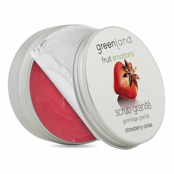 Kropps eksfoliator Greenland Fruit Emotions Scrub Granité (200 ml)