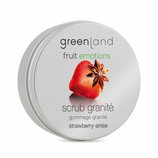 Kropps eksfoliator Greenland Fruit Emotions Scrub Granité (200 ml)