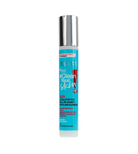 Eveline Cosmetics Clean Your Skin SOS roll-on mot hudfel 15 ml