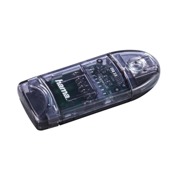 Hama USB 3.0 kaarlezer SD/micro SD antracit