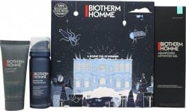 Biotherm Homme Aquapower gavesæt 75 ml Aquapower Advanced Gel + 4 ml Basic Line Cleanser + 50 ml skumbarbermaskine