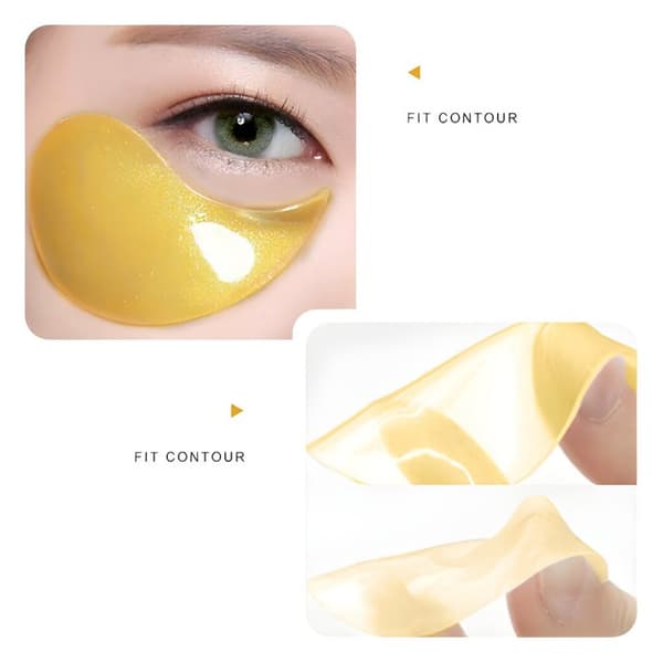 Golden Smooth Moisturizing Ögonplåster, 80g (60 plåster/30 par)