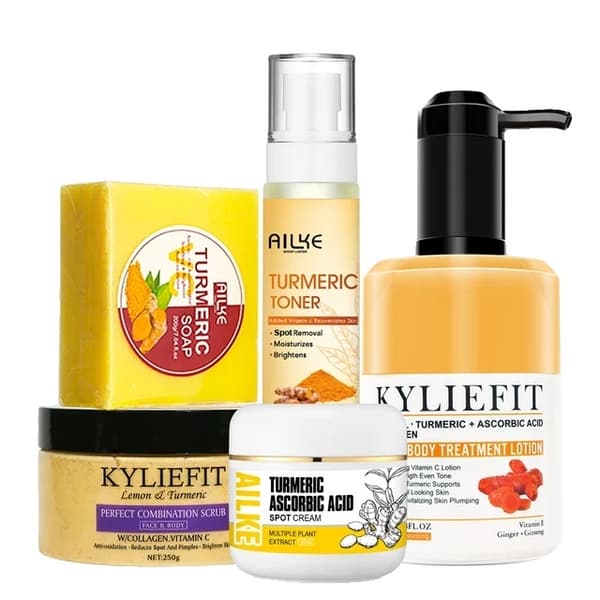 Gurkeme Skin Care, Opstrammende, Fugtgivende, Sæt