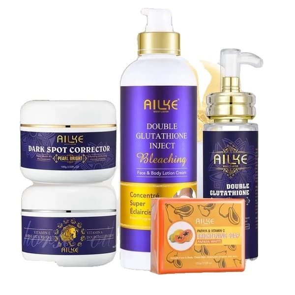 Hudblegning, Dobbelt Glutathion, Opklaring, Glutathione 2 i 1