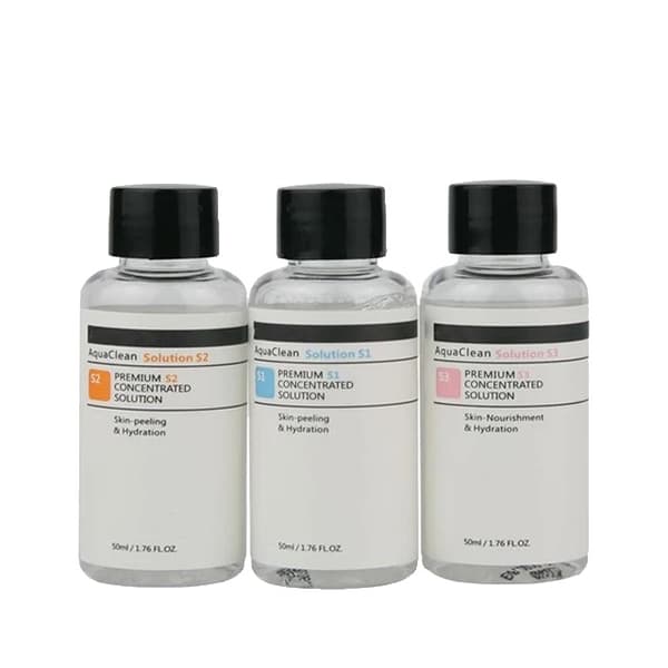 Ansikts Serum, 50 ml Flaskset, Dermabrasion Hudvård, 3 st
