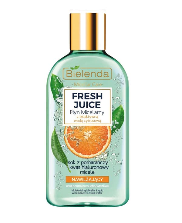 Fresh Juice fuktgivande micellvätska med citrusvatten Apelsin 500ml