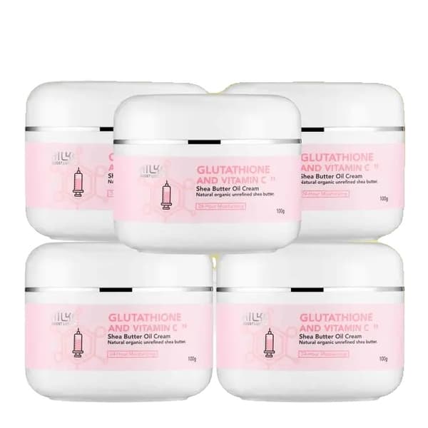 Kroppskräm, Glutation och Vitamin C, Närer & Återfuktar Huden, 6 i 1 set