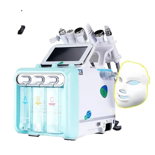Hydro Vatten Exfolieringsmaskin, 7-i-1 Funktionalitet, Syre Jet Rengöring, EU-kontakt