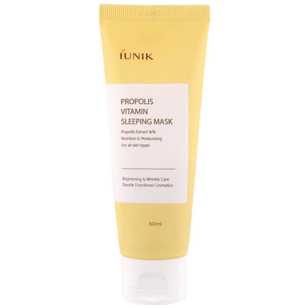 iUNIK Propolis Vitamin Sleeping Mask 60ml - Återfuktande och regenererande nattmask
