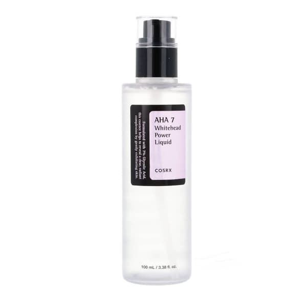 COSRX AHA 7 Whitehead Power Liquid 100 ml - Hellävaraisesti kuoriva kasvoneste AHA-hapoilla