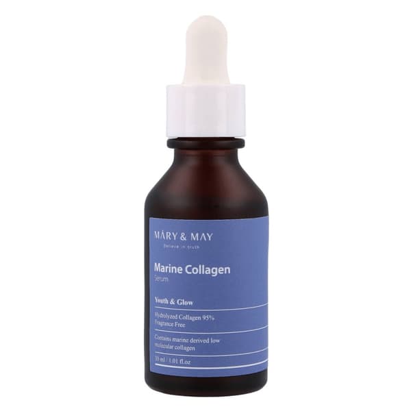 Mary&May Marine Collagen Serum 30 ml - Återfuktande och uppstramande ansiktsserum
