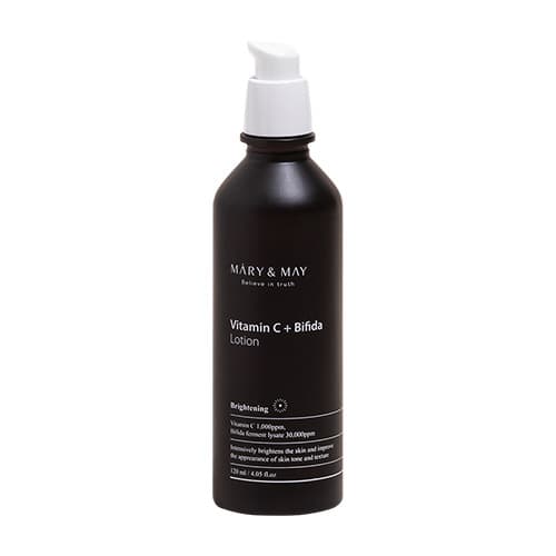 Mary&May Vitamine C+ Bifida Lotion 120 ml - Kirkastava ja kiinteyttävä kasvoemulsio