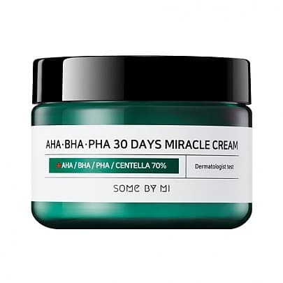 SOME BY MI AHA.BHA.PHA 30 Days Miracle Cream 50 ml - Hapot sisältävä voide