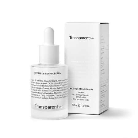 Transparent Lab - Ceramide Repair Serum, 30 ml - Intensivt regenererande serum med ceramider