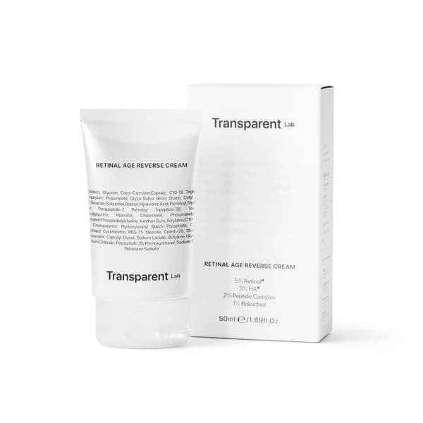 Transparent Lab - Retinal Age Reverse Cream, 50 ml - Anti-aging Cream with Retinal
