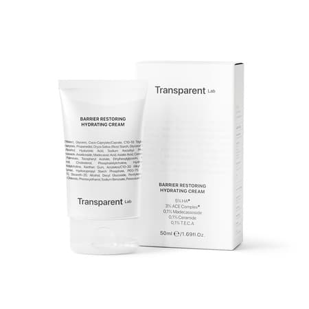Transparent Lab -Barriäråterställande fuktkräm, 50 ml - Revitaliserande ansiktskräm
