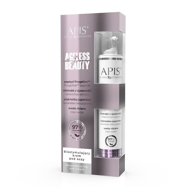 APIS - AGELESS BEAUTY WITH PROGELINE Biostimuloiva silmänympärysvoide progeliinilla, 10 ml