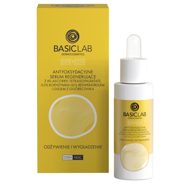 BasicLab Esteticus Antioxidant Regenerating Serum Ravitseva ja silottava seerumi 30 ml