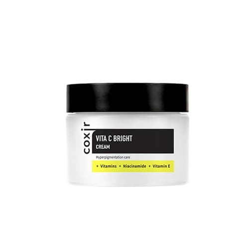Coxir - Vita C Bright Cream - Ihon sävyä tasoittava voide C-vitamiinilla, 50 ml