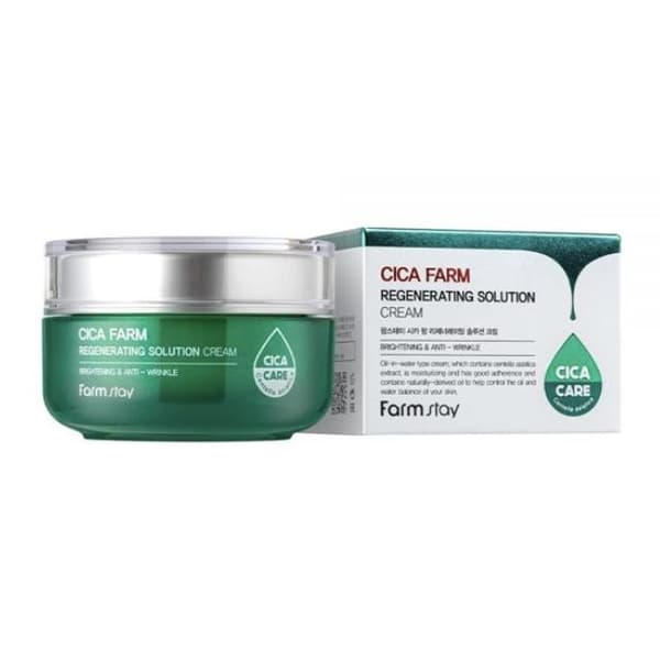 FARMSTAY Cica Farm Regenerating Solution Cream 50 ml - Regenerating cream