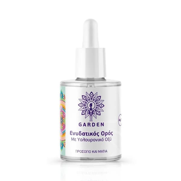 GARDEN - HYALURONIC HYDRATING SEERUM KAIKILLE KASVOILLE JA SILMÄILLE, Kosteuttava kasvoseerumi, 30ml