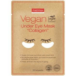 PUREDERM vegaaniset silmälaastarit kollageenilla 30 kpl.