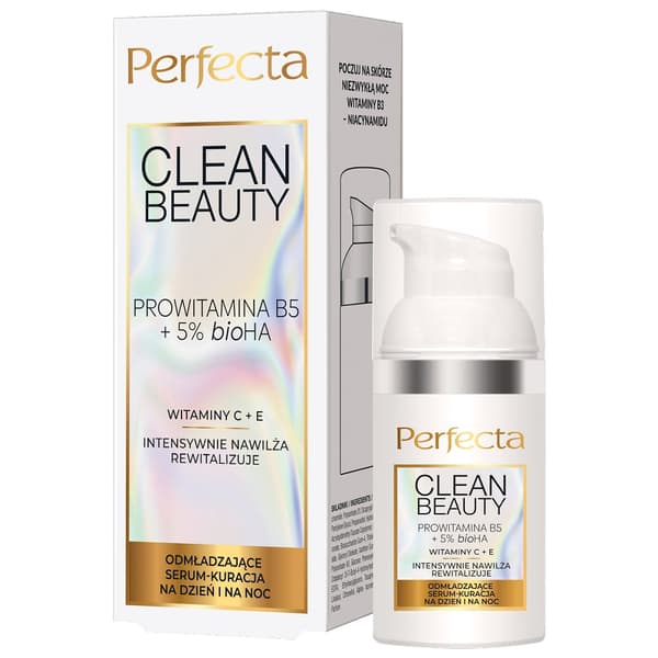 Clean Beauty föryngrande serumbehandling för dag och natt 30ml