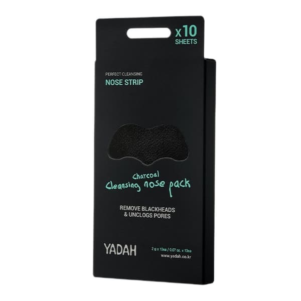 Charcoal Cleansing Nose Pack puhdistusnenäliuskat hiilellä 10 kpl