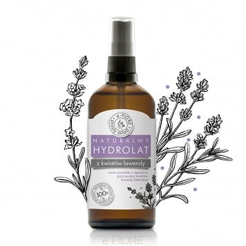 e-FIORE Laventelinkukkahydrolaatti, 100 ml